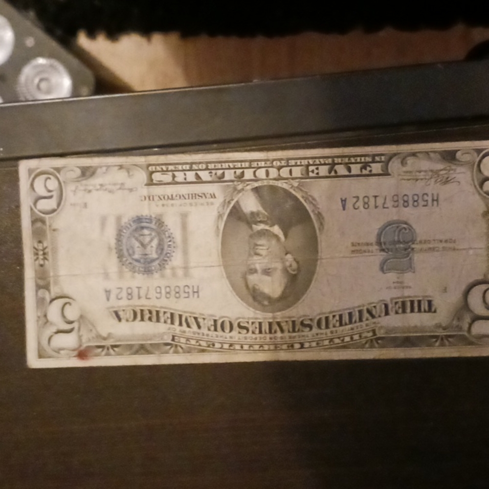 1934A$1 BLUE Seal * SILVER Certificate! Old US Paper Money Currency!